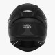Цілісний шолом nox (повний) з козирком n401 xeno black/titanium матовий розмір xxl