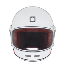 Nox premium інтегральний helmet (full face) revenge strobe колір білий/синій/червоний глянець розмір m