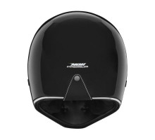 Цілісний шолом nox premium (full face) sevenЗАДНІii суцільний колір глянцевий чорний розмір xxl
