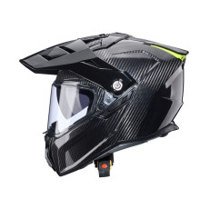 Шолом caberg offroad / trail / adventure duosport (подвійний) tanami carbon зі склом та козирком карбонового кольору розмір m (пі UFOк в комплекті)