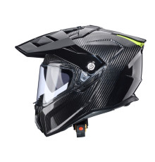Шолом caberg offroad / trail / adventure duosport (подвійний) tanami carbon зі склом і козирком карбоновий колір розмір s (пі UFOк в комплекті)