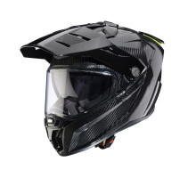 Шолом caberg offroad / trail / adventure duosport (подвійний) tanami carbon зі склом і козирком кольору карбон розмір xs (пі UFOк в комплекті)