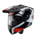Шолом caberg offroad / trail / adventure duosport (подвійний) tanami scram зі склом та козирком чорний/червоний/білий розмір l (в комплекті пі UFOк)