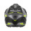 Kappa 2024/12 kv33 graphic wizard enduro подвійний шолом для бездоріжжя з козирком і забралом чорний сірий жовтий fluoресцентний матовий розмір 54 / xs (ece approval 22r06)