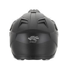 Kappa 2024/12 kv33 solid enduro подвійний шолом для бездоріжжя з лобовим склом і козирком колір матовий чорний розмір 56 / s (ece approval 22r06)