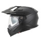 Kappa 2024/12 kv33 solid enduro подвійний шолом для бездоріжжя з лобовим склом і козирком колір матовий чорний розмір 56 / s (ece approval 22r06)