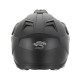 Kappa 2024/12 kv33 solid enduro подвійний шолом для бездоріжжя з лобовим склом і козирком колір матовий чорний розмір 56 / s (ece approval 22r06)