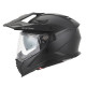 Kappa 2024/12 kv33 solid enduro подвійний шолом для бездоріжжя з лобовим склом і козирком колір матовий чорний розмір 58 / м (ece approval 22r06)