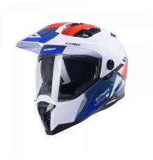 Kenny racing шолом подвійний пригодницький модель extreme graphic patriot колір білий/синій/червоний розмір xl ( 61 - 62 см )