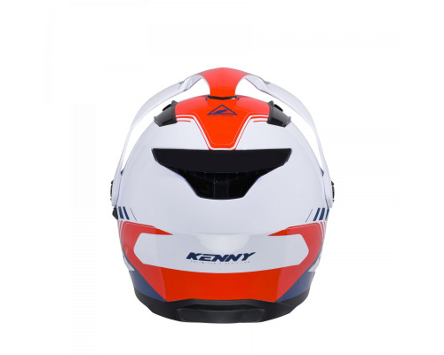 Kenny racing шолом подвійний пригодницький модель extreme graphic patriot колір білий/синій/червоний розмір xxl ( 63 - 64 см )