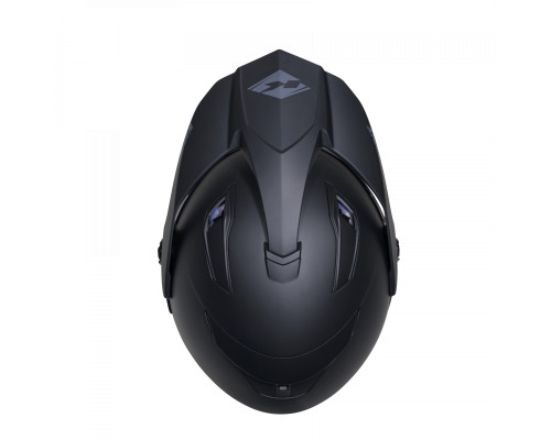 Kenny racing шолом подвійний пригодницький модель extreme solid матовий black колір чорний розмір xl (61 - 62 см)