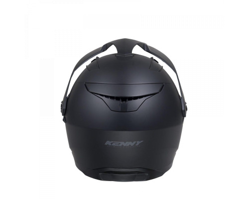 Kenny racing шолом подвійний пригодницький модель extreme solid матовий black колір чорний розмір xl (61 - 62 см)