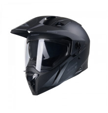 Kenny racing шолом подвійний пригодницький модель extreme solid матовий black колір чорний розмір xxl (63 - 64 см)