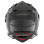 Nox offroad / trail duosport (dual) n312 суцільний шолом з козирком і забралом колір глянцевий чорний розмір s