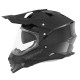 Nox offroad / trail duosport (dual) n312 суцільний шолом з козирком і забралом колір глянцевий чорний розмір xxl