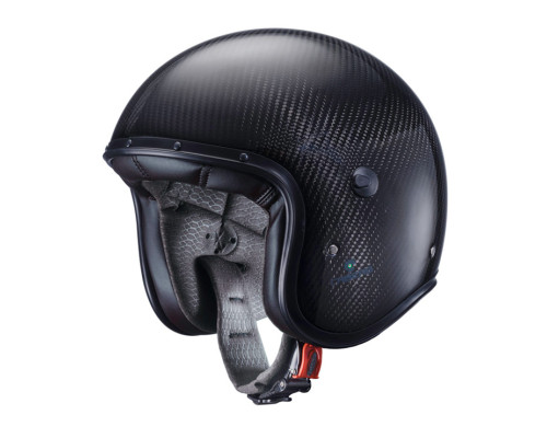 Шолом caberg open jet модель freeride x carbon колір карбон розмір xl (козирок в комплекті)