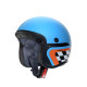 Шолом caberg open jet модель freeride x daytona колір матовий синій/чорний/помаранчевий розмір xxl (козирок в комплекті)