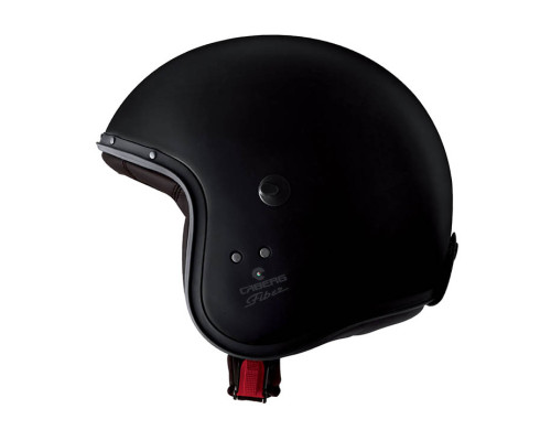 Відкритий реактивний шолом caberg модель freeride x суцільний чорний матовий розмір m (козирок в комплекті)