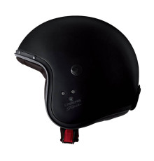 Шолом caberg open jet модель freeride x суцільний колір матовий чорний розмір xxl (козирок в комплекті)