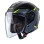 Caberg jet відкритий шолом flyon ii boss колір чорний/сірий/fluo mat жовтий розмір m