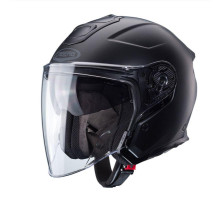 Відкритий реактивний шолом caberg flyon ii суцільний чорний колір матовий чорний розмір xl