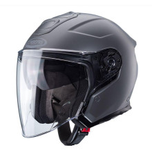 Відкритий реактивний шолом caberg flyon ii суцільний матовий сірий колір розмір m