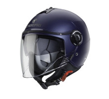 Відкритий реактивний шолом caberg з козирком модель riviera v4 матовий синій (YAMAHA) розмір s