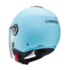 Відкритий реактивний шолом caberg з козирком модель riviera v4x однотонний колір світло-блакитний матовий розмір m