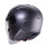 Відкритий реактивний шолом caberg з козирком модель soho solid матовий grey - gunmetal розмір s