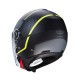 Caberg promotion відкритий реактивний шолом з козирком модель riviera v4x geo колір матовий чорний/fluoресцентний жовтий/сірий розмір xxl