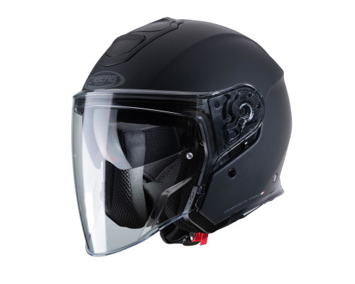 Caberg відкритого реактивного шолома flyon матовий чорний колір розмір xs (пі UFOк в комплекті)