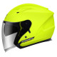 Відкритий реактивний шолом mt з покриттям avenue solid gloss fluor жовтий fluo розмір xxl