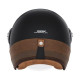 Nox преміум шолом з відкритим обличчям jet heritage leather чорний/коричневий розмір xl