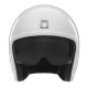 Nox premium open face helmet jet next суцільний колір білий глянець розмір l (темний козирок)