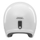 Nox premium open face helmet jet next суцільний колір білий глянець розмір m (темний козирок)