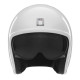 Nox premium open face helmet jet next суцільний колір білий глянець розмір m (темний козирок)