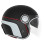 Nox promotion premium open helmet jet heritage line колір матовий чорний/червоний/білий розмір l