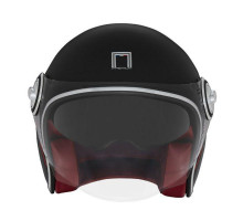 Nox promotion premium open helmet jet heritage line колір матовий чорний/червоний/білий розмір s