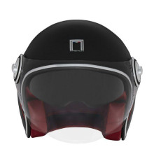 Nox promotion premium open helmet jet heritage line колір матовий чорний/червоний/білий розмір s