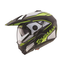 Щелепний шолом caberg enduro модель tourmax (pinlock) колір сірий матовий розмір l (5/5 зірок в різких тестах)