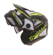 Щелепний шолом caberg enduro модель tourmax (pinlock) колір сірий матовий розмір m (5/5 зірок в різких тестах)