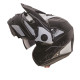 Щелепний шолом caberg enduro модель tourmax (pinlock) marathon колір матовий чорний/білий/сірий розмір l