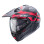 Щелепний шолом caberg enduro модель tourmax x sarabe колір матовий сірий/чорний/червоний розмір m (пі UFOк в комплекті)