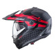Щелепний шолом caberg enduro модель tourmax x sarabe колір матовий сірий/чорний/червоний розмір s (пі UFOк в комплекті)