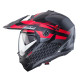 Щелепний шолом caberg enduro модель tourmax x sarabe колір матовий сірий/чорний/червоний розмір xs (пі UFOк в комплекті)