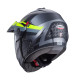 Щелепний шолом caberg enduro модель tourmax x sarabe колір матовий сірий/чорний/fluo жовтий розмір xl (пі UFOк в комплекті)