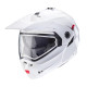 Відкидний щелепний шолом caberg enduro модель tourmax x суцільний колір білий глянець розмір xl (пі UFOк в комплекті)
