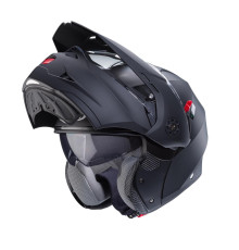 Відкидний щелепний шолом caberg enduro модель tourmax x суцільний колір матовий чорний розмір xl (пі UFOк в комплекті)