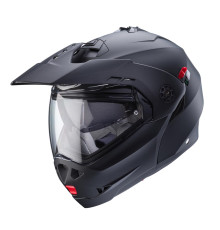 Відкидний щелепний шолом caberg enduro модель tourmax x суцільний матовий чорний розмір xs (пі UFOк в комплекті)