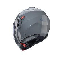Щелепний шолом caberg модель duke evo indy колір сірий/чорний матовий розмір l (пі UFOк в комплекті)